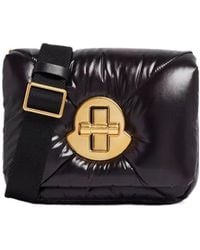 Moncler - Puf Twist-Lock Mini Crossbody Bag - Lyst