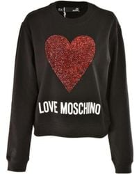 Moschino - Hot Drilling Love Elastic Sweater - Lyst