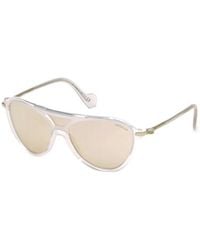 Moncler - Eyewear Pilot Frame Sunglasses - Lyst