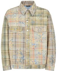 Fendi - Patchwork Jeans Jacket - Lyst