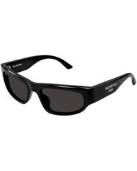 Balenciaga - Eyewear Rectangular Frame Sunglasses - Lyst