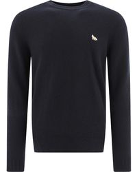 Maison Kitsuné - Maison Kitsuné Baby Fox Patch Cosy R-Neck Pullover - Lyst
