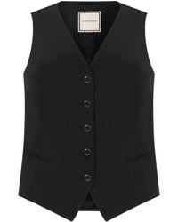 Tagliatore - Buttoned Tailored Vest - Lyst