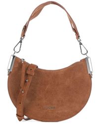 Coccinelle - Logo Lettering Zip-Up Satchel Bag - Lyst