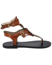 Isabel Marant - Eveena Flat Sandals - Lyst