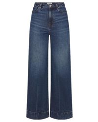 FRAME - Wide-Leg Trousers - Lyst
