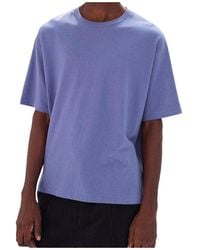 AURALEE - Short-Sleeved T-Shirt - Lyst