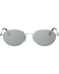 Fendi - Eyewear Oval Frame Sunglasses - Lyst