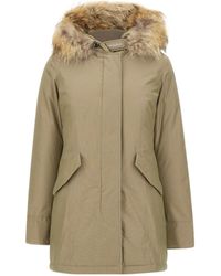 Woolrich - Arctic Fur-Trimmed Hooded Parka - Lyst