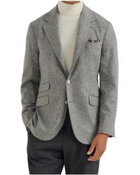 Brunello Cucinelli - Flecked-Effect Blazer - Lyst