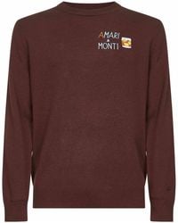 MC2 Saint Barth - Embroidered Crewneck Jumper - Lyst