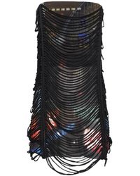 Jean Paul Gaultier - X Shayne Oliver The Slashed City Minidress - Lyst