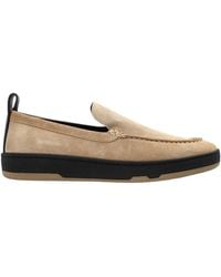 Lanvin - Contrast-Sole Loafers - Lyst