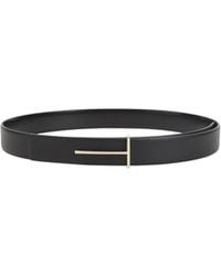 Tom Ford - Reversible Bar-Buckle Belt - Lyst