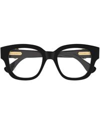 Cartier - Rectangle Frame Glasses - Lyst