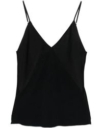 forte_forte - V-Neck Straps Tank Top - Lyst