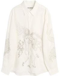 Our Legacy - Pointillism Print Shirt - Lyst