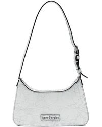 Acne Studios - Platt Logo Detailed Mini Shoulder Bag - Lyst