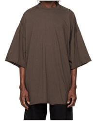 Rick Owens - Crew Neck T-Shirt - Lyst
