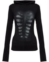 AVAVAV - Xray Printed Hooded Top - Lyst