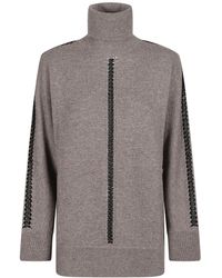 P.A.R.O.S.H. - Liller Turtle Neck Long Sleeve Sweater - Lyst