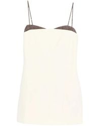 Entire studios - Panelled Mini Dress - Lyst