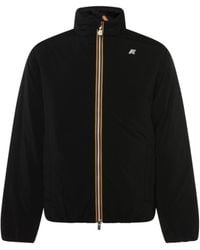 K-Way - Zip-Up Padded Jacket - Lyst