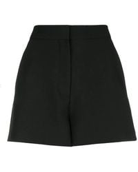 Valentino - High-Waist Tailored Shorts - Lyst