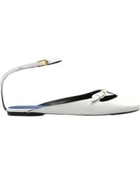 Lanvin - Mary Jane Ballet Flats - Lyst