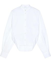 Givenchy - Slashed Poplin Shirt - Lyst