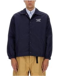 Drole de Monsieur - Drôle De Monsieur Slogan Coach Jacket - Lyst