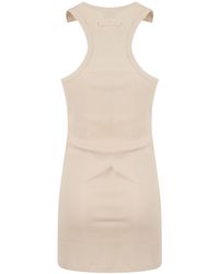 Jean Paul Gaultier - Ribbed Knit Dress - Lyst