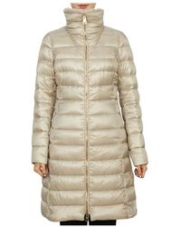 Herno - Faux-Fur Collar Coat - Lyst
