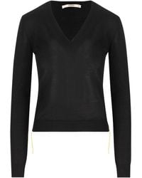 Fendi - V-Neck Cashmere-Blend Sweater - Lyst