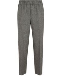 Peserico - Elasticated Waistband Pants - Lyst