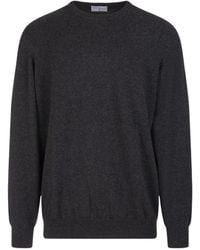 Fedeli - Long-Sleeved Crewneck Jumper - Lyst