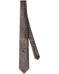 Brunello Cucinelli - Jacquard-Woven Silk Tie - Lyst