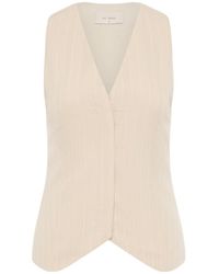 St. Agni - Button Vest - Lyst
