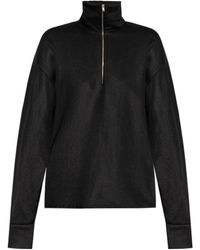 Jil Sander - Half-Zip Sweatshirt - Lyst