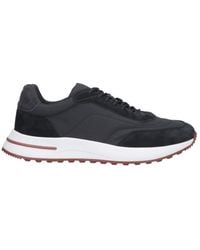 Loro Piana - Week End Walk Suede Panelled Sneakers - Lyst