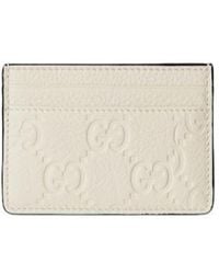 Gucci - Gg Emblem Card Case - Lyst