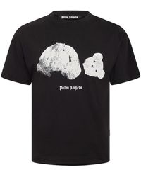 Palm Angels - Logo Crew Neck T-Shirt - Lyst
