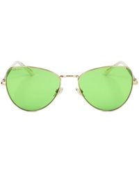 Jimmy Choo - Eyewear Aviator Frame Sunglasses - Lyst