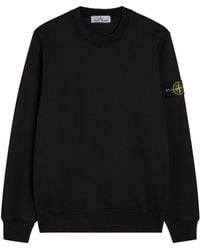 Stone Island - Round-Neck Long-Sleeve Sweatshirt - Lyst