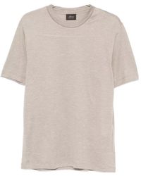 Brioni - Textured T-Shirt - Lyst