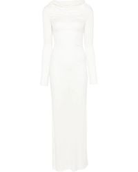 AYA MUSE - Fine-Knit Maxi Dress - Lyst