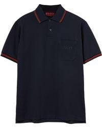 Gucci - Short Sleeves Polo Shirt - Lyst