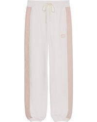 Gucci - Logo Embroidered Jersey Trackpants - Lyst