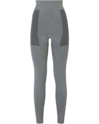 Fendi - Logo Detailed High-Waist Leggings - Lyst