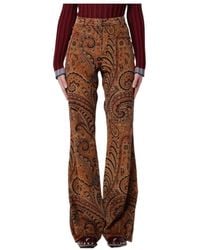 Etro - Casual Pants With Belt Loops - Lyst